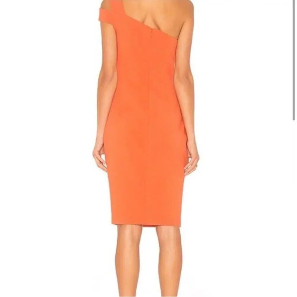Likely Orange One-Shoulder Bodycon Mini Dress - Picture 2 of 10